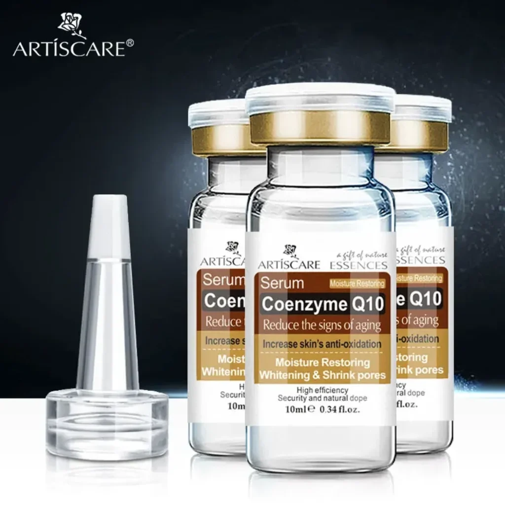 ARTISCARE Coenzyme Q10 3Pcs Serum anti aging and minimize pores essence tighten and flabby skin Best Skin Care cream