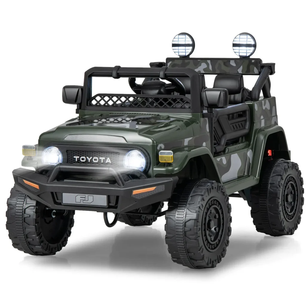 DORTALA Kids 12V Licensed Electric Car Toddlers Ride on Toy Truck w/ Remote Control