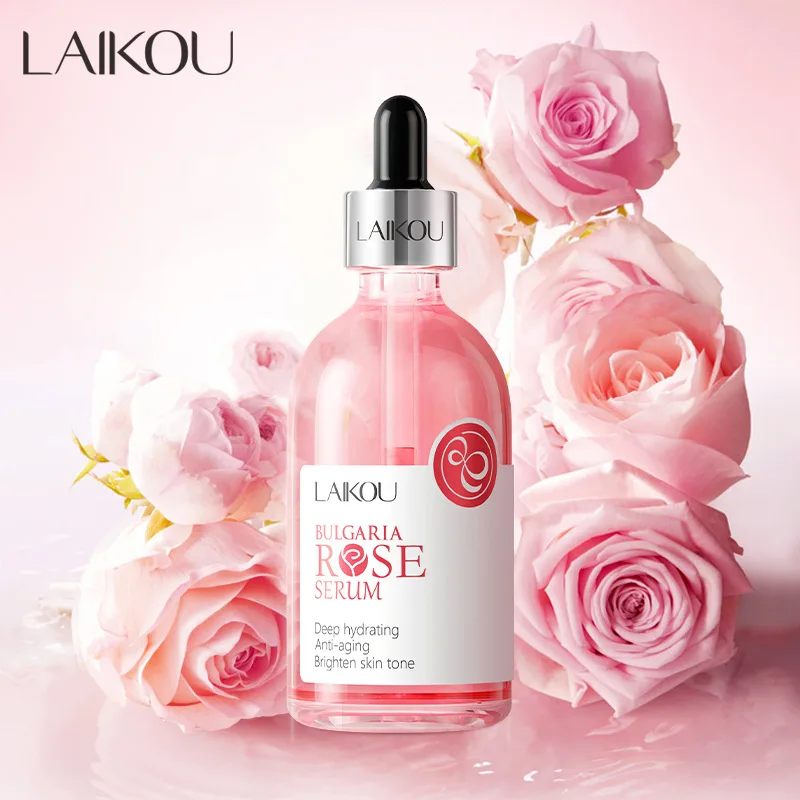 100ml LAIKOU Sakura Serum Vitamin C Essence Moisturizing Firming Brightening Face Serum Beauty Facial Skin Care Products - Image 5