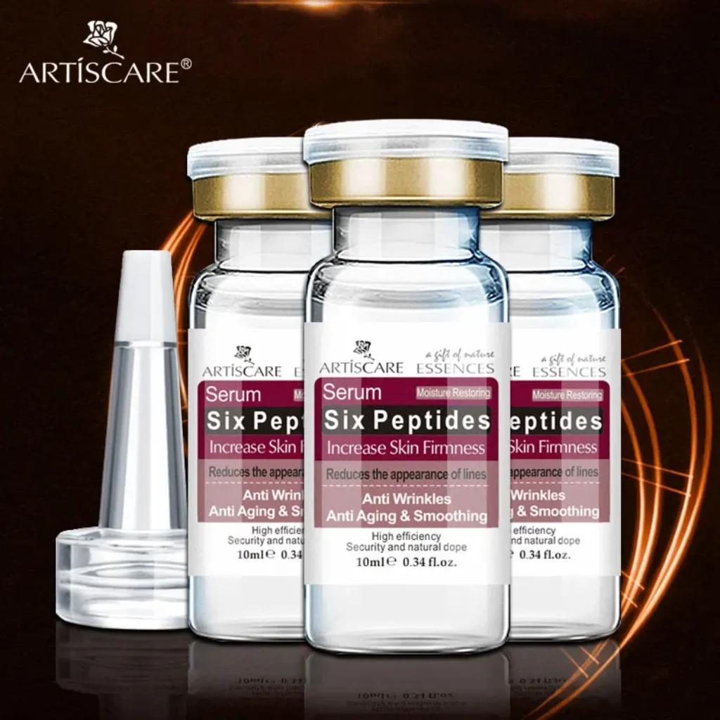 ARTISCARE Face Serum Six Peptides 3pcs/Lot Facial Moisturizing Hyaluron Acid Essence Skin Care