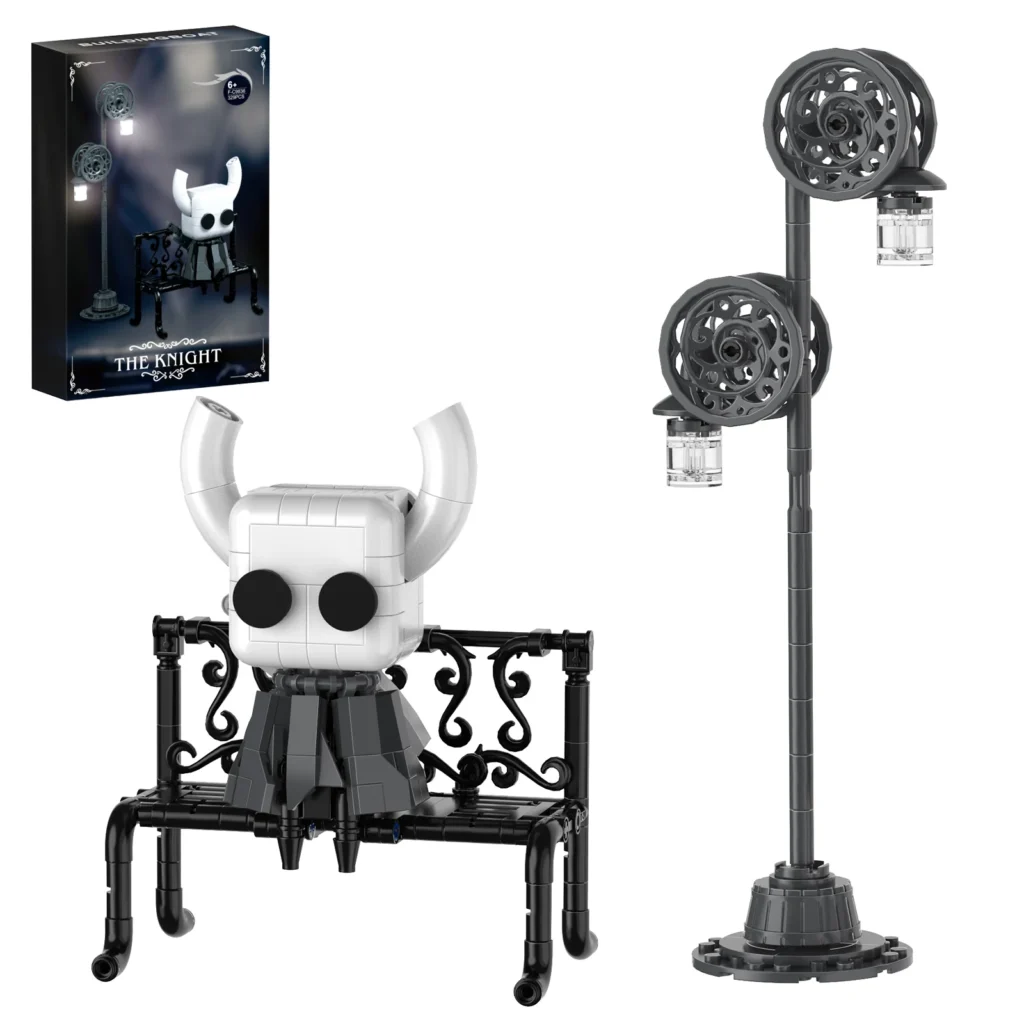 329PCS Boss Void Hollowed Hero Building Block Set Game Ghost Knight Action Figure Model Bricks Birthday Christmas Gift for Kid