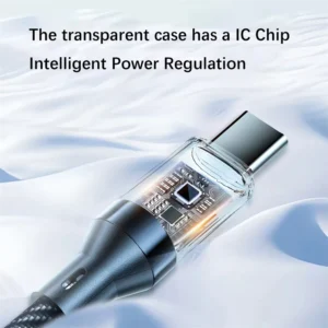 NNBILI 100W USB C 120W USB A charging cables with LED display screen, USB C=C-C，USB A=A-C,Xiaomi iPhone、 Samsung not compatible 2